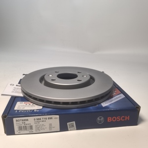 Disco de Freno Delantero Plateado 0986T16896, 1 Año de Garantía, OEM BOSCH OE 9808483380 para Citroën C3L/C3-XR/C4L/C4 Nuevo Elysee/Picasso - Product Image 4