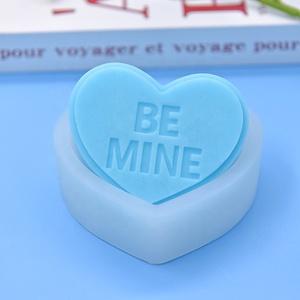 ขายส่งแม่พิมพ์ซิลิโคน I <span class=keywords><strong>Love</strong></span> You เบเกอรี่ DIY แม่พิมพ์เค้ก Be Mine แม่พิมพ์ซิลิโคนสําหรับวันวาเลนไทน์ - Product Image 5
