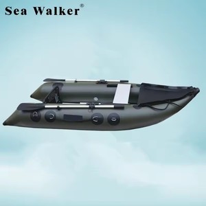 Nuovo Gommone Migliorato da 3,8 m, Piccola Barca da Pesca in PVC per Fiumi e Laghi, Certificazione CE - Product Image 5