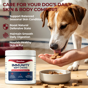 Masticables Suaves de Neem Personalizados para Perros, Absorción Rápida, Apoyo Inmunológico, Salud Intestinal, Absorción de Nutrientes, Aceite de Krill, Vitamina E, Todas las Razas - Product Image 2