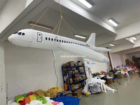 Modèle d'avion gonflable géant de la publicité