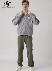 Pantaloni Sportivi Casual da <span class=keywords><strong>Uomo</strong></span> <span class=keywords><strong>Verde</strong></span> Oliva, Stile Comodo e Ampio - Product Image 6