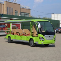 Nouveau Bus Touristique Électrique 14 Places à Propulsion Automatique pour Visites Urbaines