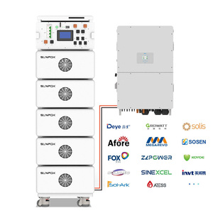 Batería de Litio SUNPOK de 16 kWh, 51.2 V, 314 Ah, Batería Lifepo4 en Rack de Alto Voltaje, Sistema de Almacenamiento de Energía de <span class=keywords><strong>96</strong></span> kWh, 100 kWh, 120 kWh - Product Image 2