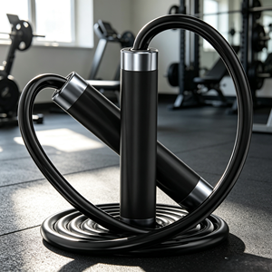 Corde à sauter réglable de 3 m, antidérapante, en PVC, durable, portable, pour l'entraînement en salle de sport, unisexe - Product Image 1