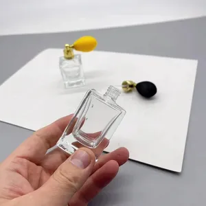 Bán chạy nhất nước hoa cổ chai thủy tinh bóng đèn <span class=keywords><strong>Atomizer</strong></span> 15ml 30ml chai nước hoa thủy tinh cổ - Product Image 1