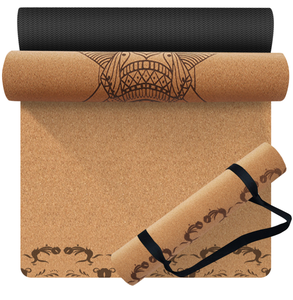 Nueva experiencia de goma de corcho de <span class=keywords><strong>Yoga</strong></span> saludable/esterilla de <span class=keywords><strong>Yoga</strong></span> gruesa TPE de 5mm de espesor que acompaña a Vinyasa Yin <span class=keywords><strong>Ashtanga</strong></span> más estilos de práctica - Product Image 1