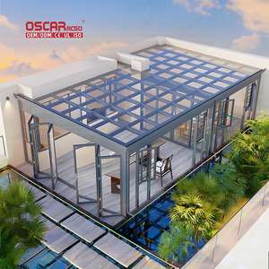 Veranda <span class=keywords><strong>in</strong></span> Alluminio e <span class=keywords><strong>Vetro</strong></span> per <span class=keywords><strong>Balcone</strong></span>, Giardino, Patio, Giardino d'Inverno per Tutte le Stagioni - Product Image 2