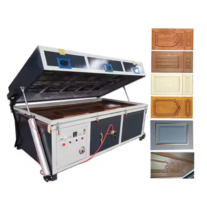 Porte en bois MDF WPC Machine à plastifier par thermoformage par sublimation <span class=keywords><strong>3D</strong></span> Machine à plastifier Machine à presser à membrane sous vide en PVC pour placage de bois - Product Image 3