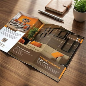 Papel de Arte para Folletos Trípticos, Impresión Digital, Estampado en Caliente, Cartón, Hira Print Solutions Pvt. Ltd. Logotipo Impreso Gujarat - Product Image 1