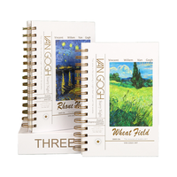 Carnet à spirale A4 A5 personnalisé en gros, journal à couverture rigide avec bande, pour étudiants, avec logo, carnet promotionnel