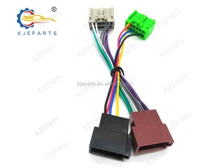 8针母至12针公连接器电缆国际标准化组织适配器线束，适用于沃尔沃1998汽车音频播放器 - Product Image 2