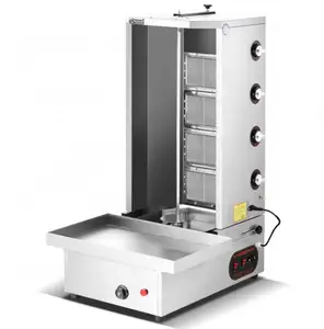 Commerciële Automatische Kleine Turkse Gebruikte Semi-Automatische Kebab Shoarma Machine Prijs In Qatar Te Koop In Zambia Sri Lanka Dubai
