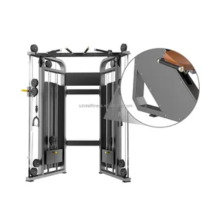 Dispositif d'entraînement multifonctionnel de musculation commerciale Squat Rack Smith Machine Dispositif d'entraînement complet Little Flyin