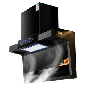 Prezzi all'ingrosso efficienza energetica elettrodomestico cucina grande aspirazione lato superiore doppia ventosa gamma cappa - Product Image 6