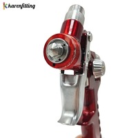 Perangkat Alat Pneumatik Profesional HVLP Set Pistol Semprot Cat Tekanan Tinggi untuk Perbaikan Mobil Bengkel Pengecatan Perawatan