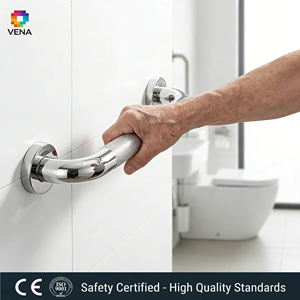 Maniglia di Sicurezza Dritta in Acciaio Inox 304, Montaggio a <span class=keywords><strong>Parete</strong></span>, Antiscivolo, <span class=keywords><strong>per</strong></span> Bagno, Doccia, Ospedale, Conforme ADA, <span class=keywords><strong>per</strong></span> Anziani e Disabili - Product Image 2