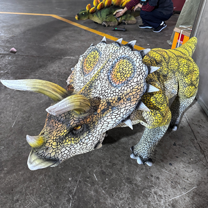 Modèle de dinosaure robotique en métal animatronique pour parcs d'attractions, parcs d'aventure, aéroports, événements intérieurs/extérieurs - Product Image 1