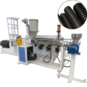 China Factory Single screw extruder HDPE PE Carbon spiral pipe extrusion machine line equipment