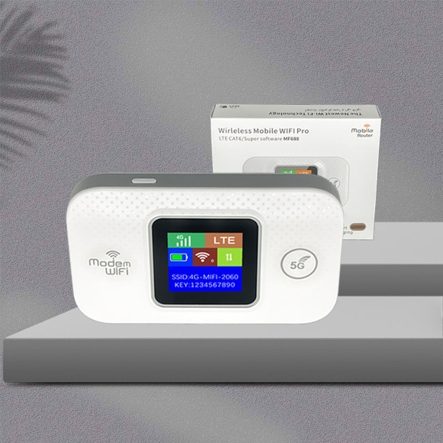 Oem/odm Super Software Mf688 4g Router with Sim Card 4g Wifi Modem 3000mAh Oem Type-c Pocket Wifi Pocket Router