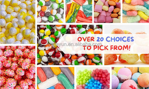 Bonbons casher croquants personnalisés en gros Collation lyophilisés Carrés sucrés vers de gomme aigre-douce Assortiment de vers - Product Image 6