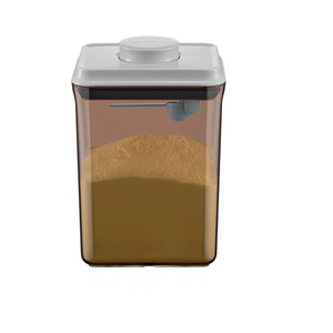Factory Wholesale clear Plastic Milk Powder Pop <strong>up</strong> Airtight Storage Container Baby Food sealed Storage Bins <strong>Boxes</strong> <strong>Sets</strong> - Product Image 4