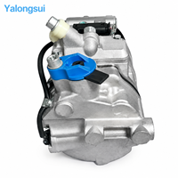 Compresseur de climatisation automobile 6PK 115mm pour E260, prise plate à double broche, neuf, R134a, 12V, haute qualité