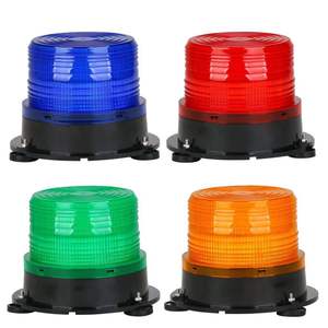 Feux de signalisation <span class=keywords><strong>LED</strong></span> ronds ambre à clignotement de sécurité anti-explosion 12V <span class=keywords><strong>24V</strong></span> IP54, balise de signalisation, lampe de garde, signalisation routière - Product Image 3