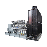Générateur diesel 800 kVA de type silencieux à châssis ouvert, robuste, avec panneau de commande Smartgen Deepsea, démarrage électrique 24 V CC