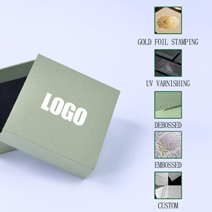 Cajas de Regalo de Papel con Cajón Deslizante Personalizadas, Juego de Cajas para Relojes y Collares con Caja de Joyería - Product Image 3