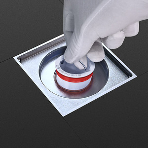 ตัวดักจับเส้นผม กำจัดกลิ่น ท่อน้ำทิ้งในห้องน้ำ พีวีซี ป้องกันกลิ่นย้อนกลับ ตัวกรองน้ำในห้องน้ำ - Product Image 5