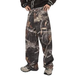 Pantalones de Lona para Hombre con Estampado de Camuflaje Realtree, Pantalones Holgados y Rectos para Hombre - Product Image 1