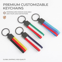 Vente en gros de logo personnalisé Mali Arménie Pologne souvenir broderie drapeau 2d porte-clés pour la gravure