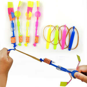 Fronde lumineuse flèches volantes fronde catapulte amusant Double Flash filature épée volante cadeau de jeu de fête pour enfants - Product Image 5