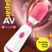 Vente en gros d'usine, vibrateur Langdi AV Stick, électrique, bruit de 50 dB, pour la masturbation féminine, jouet sexuel pour adultes