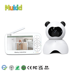 Telecamera IP Wireless HD 1080P Intelligente con Visione Notturna, Audio Bidirezionale, Display Temperatura, Ninna Nanna e Monitoraggio del Sonno del Bambino - Product Image 1