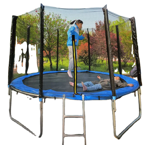 Nuovo Trampolino Elastico per Bambini 2022, Resistente ai Raggi UV, 12-16 Piedi, Certificato EN71 CE, per Esterni - Product Image 2