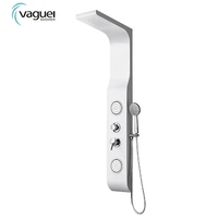 Panneau de douche à pression équilibrée en acrylique ABS de 6 pouces