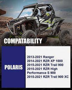 4 pièces d'entretoises <span class=keywords><strong>de</strong></span> <span class=keywords><strong>roue</strong></span> en alliage d'aluminium pour Polaris Ranger 2013-2021 & RZR 2014-2021 131 mm 4x156 mm - Product Image 3