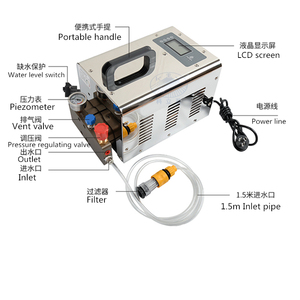 Máy Phun Sương Áp Lực Cao Hệ Thống Làm Mát Di Động Cho Cảnh Quan Và Hệ Thống Phun Sương Tạo Độ Ẩm - Product Image 2