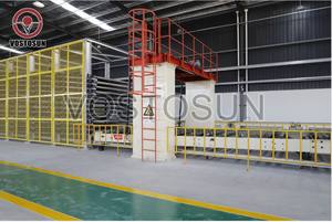 Línea de producción de paneles de yeso automática, máquina de fabricación de paneles de yeso, suministro profesional, alta calidad - Product Image 6