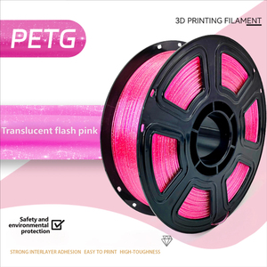 Filamento PETG Transparente Rosa Brillante 3D de 1.75mm 1kg de Alta Velocidad para Bambu - Product Image 6