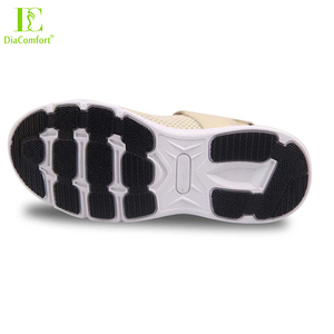 Chaussures de sécurité décontractées pour diabétiques hommes femmes sandales orthopédiques d'automne semelle intérieure en caoutchouc/EVA antidérapante réglable pour le travail - Product Image 6