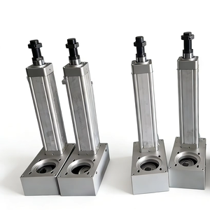 Actionneur de cylindre à piston pneumatique à contrôle de précision avec moteur/moteur pour mouvement linéaire, structure numérique - Product Image 1