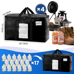 Bolsas de Almacenamiento Medianas y Grandes, Artículos Esenciales para Dormitorios Universitarios, Suministros para Mudanzas, Cajas de Almacenamiento para Empacar y Mudarse - Product Image 3