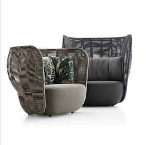 Woven Rope <strong>Outdoor</strong> Furniture Garden Aluminum <strong>Corner</strong> Sofa - Product Image 5