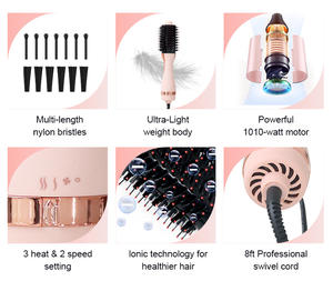 Peigne lisseur électrique en céramique de haute qualité à ions négatifs avec 3 réglages de température et chaleur réglable - Product Image 5