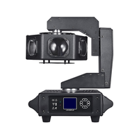 UNOXINE RGBW 6*40W Projecteur à tête mobile à faisceau |   Lampe à Effets LED DMX/DMX512 pour Bars, Clubs, KTV et Spectacles Scéniques