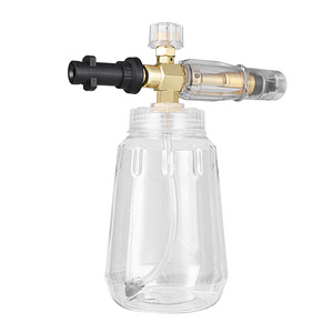 Pistolet à mousse haute pression Hanggao, réservoir transparent de 1000 ml, buse à mousse pour nettoyage à l'eau froide - Product Image 4