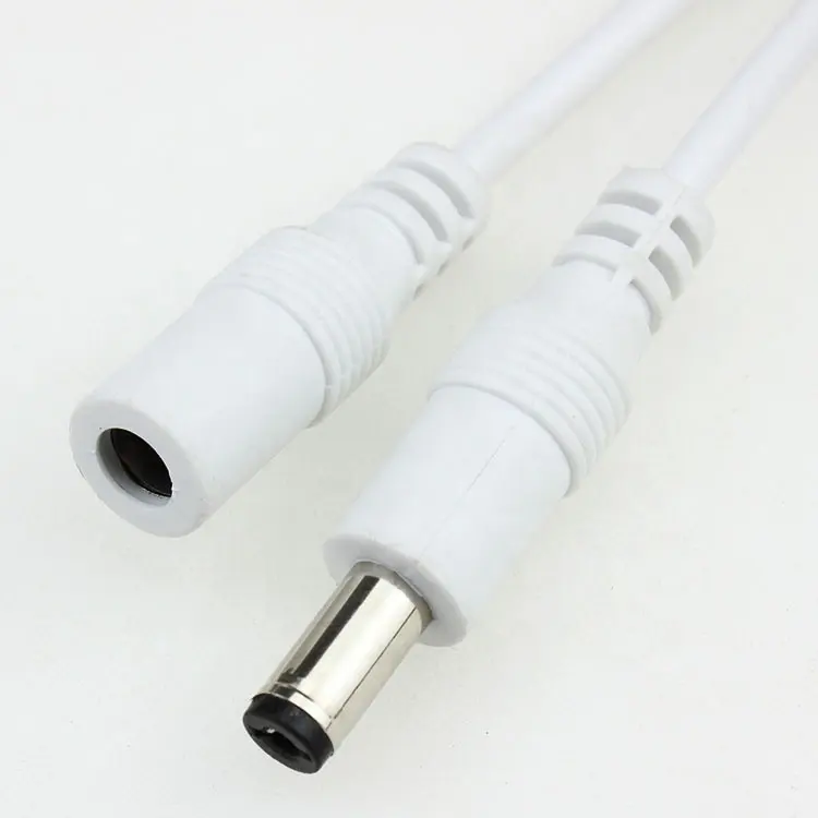 USB to 5.5 *2.5* 2.1 dc male to female DC extension cable 5.5*2.1 extension power cord